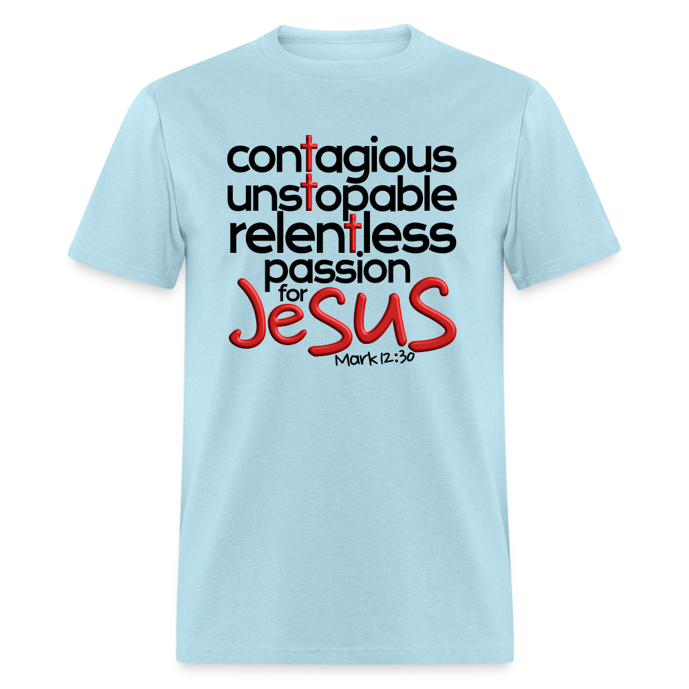 Passion for Jesus - powder blue