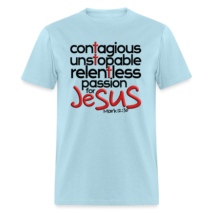 Passion for Jesus - powder blue