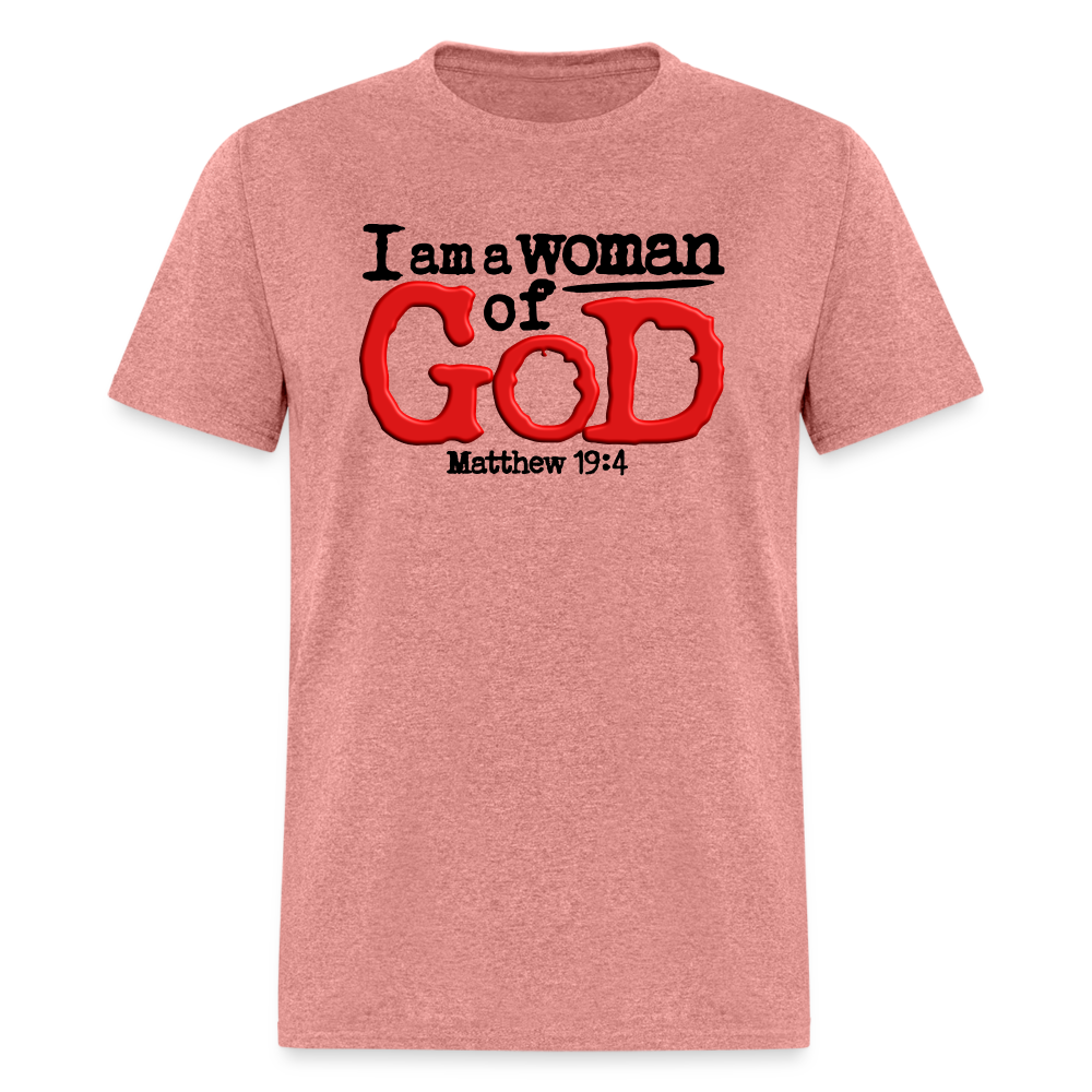 I Am a Woman of God - heather mauve