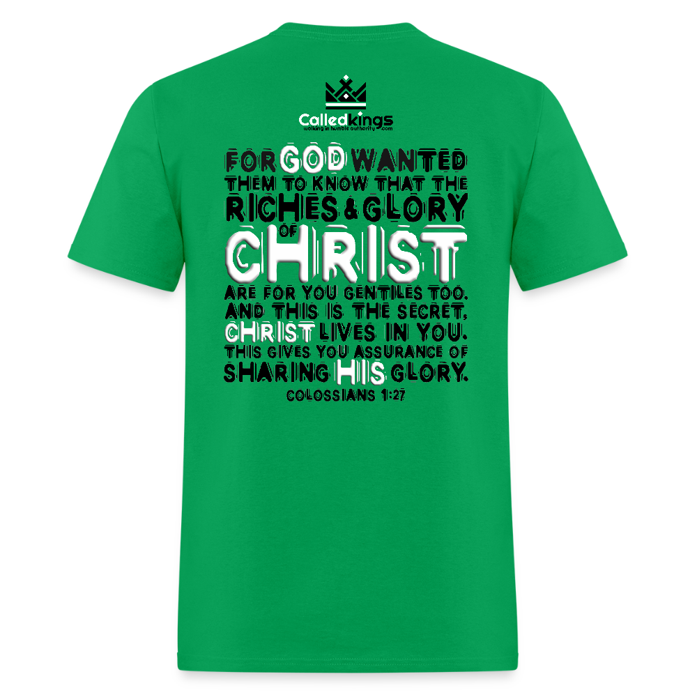 Godma Exixts Loudly In Me - bright green