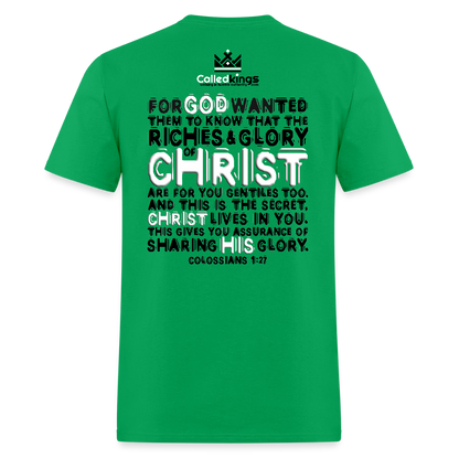 Godma Exixts Loudly In Me - bright green
