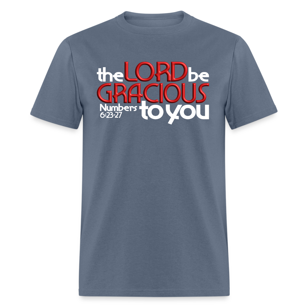 The Lord Be Gracious To You - denim