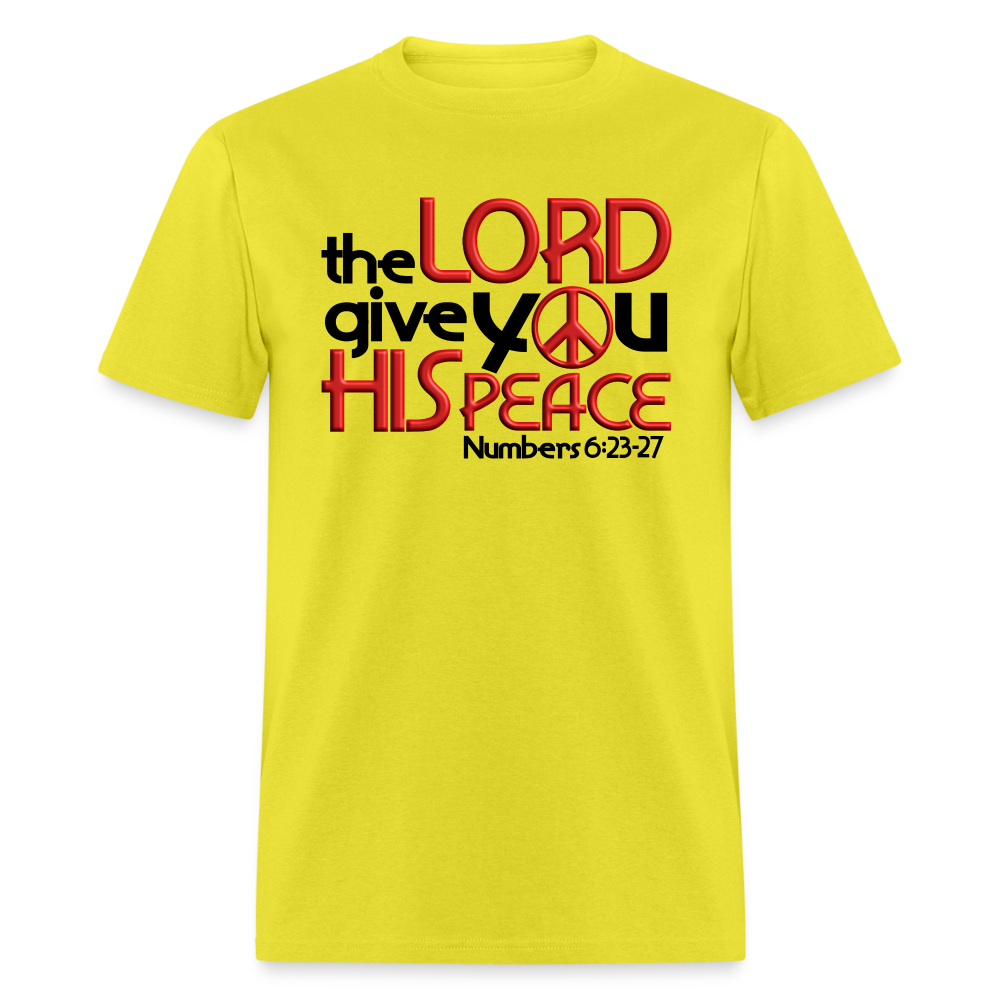 The Lord Give You Peace - yellow