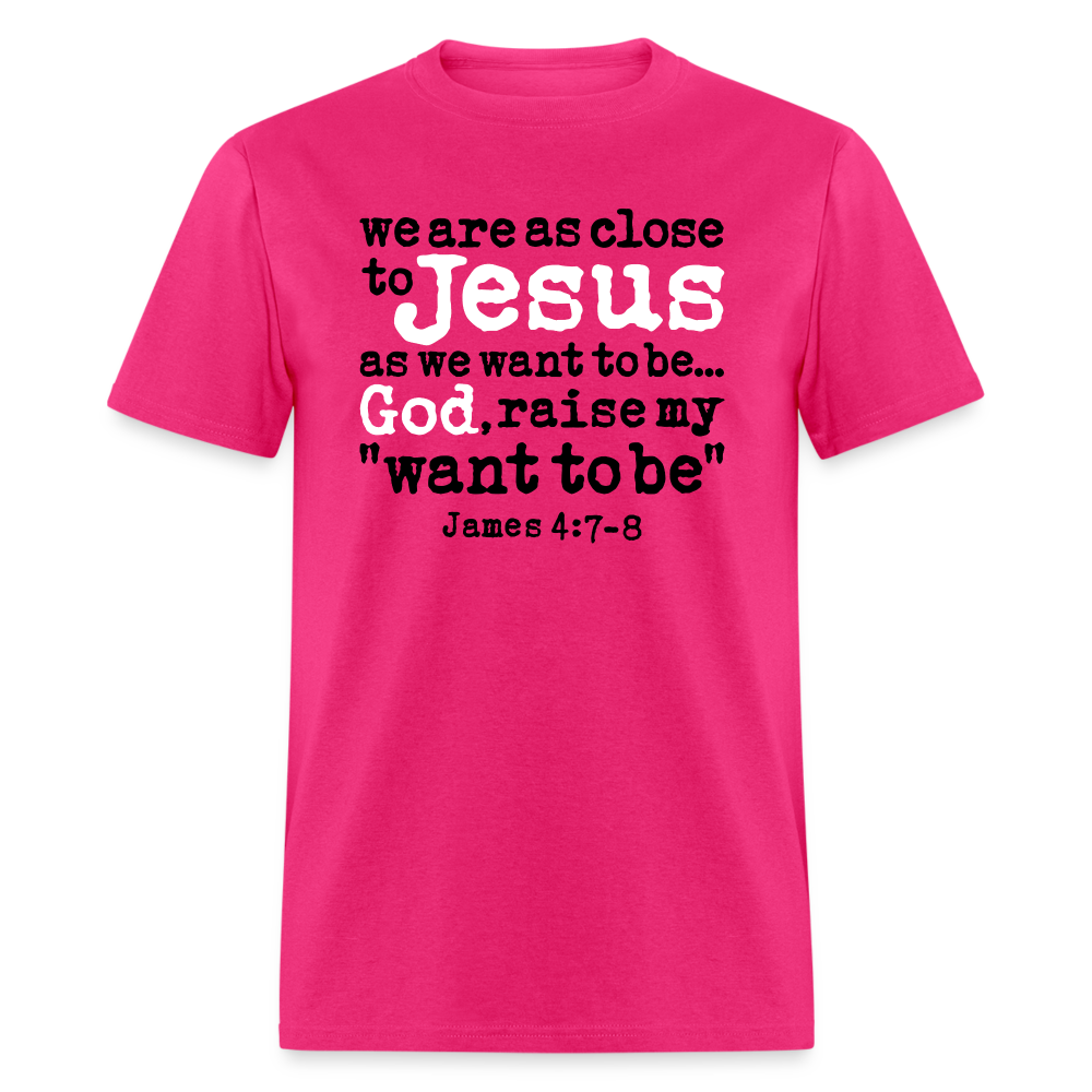 God Raise My Want To Be - fuchsia