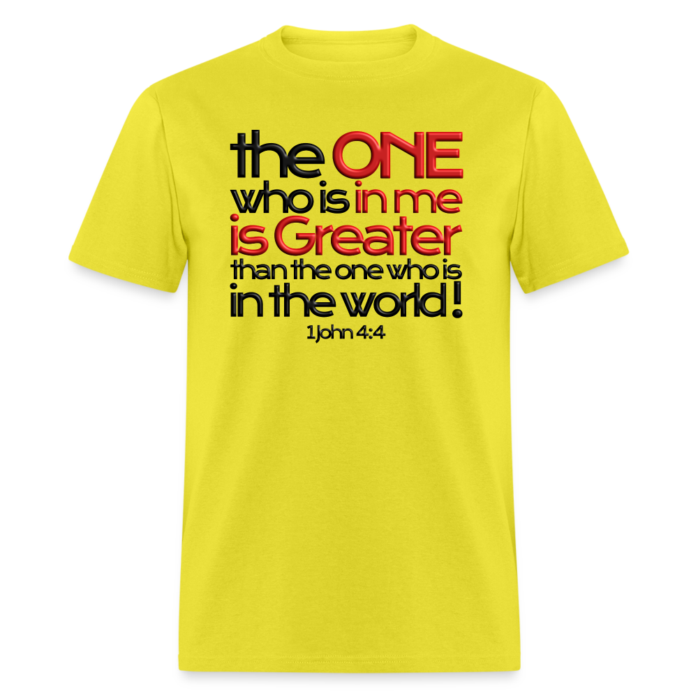 One In Me Is Greater - yellow