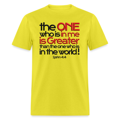 One In Me Is Greater - yellow