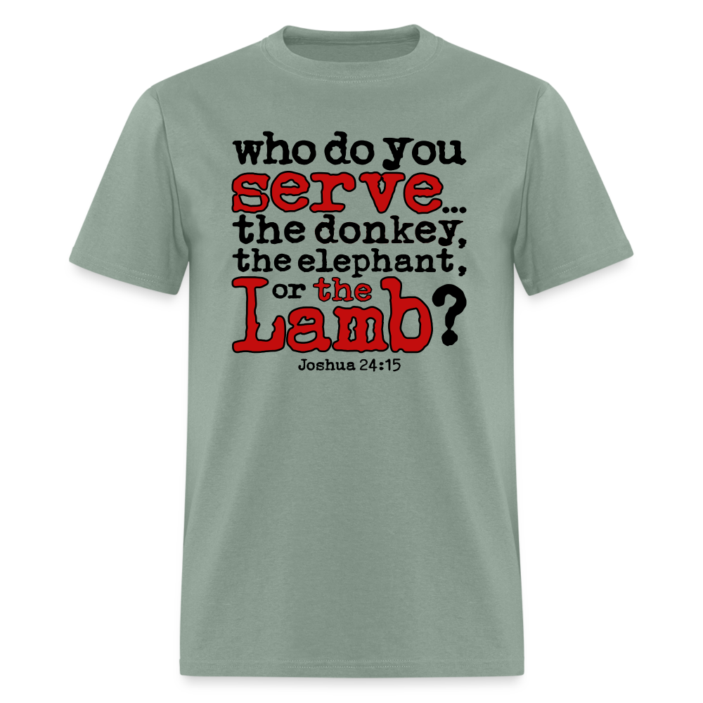 Donkey, Elephant, Or Lamb - sage