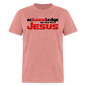 Acknowledge Jesus - heather mauve
