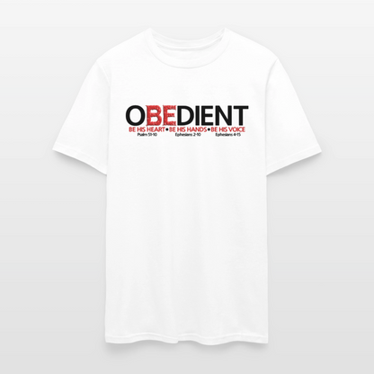 Obedient - white