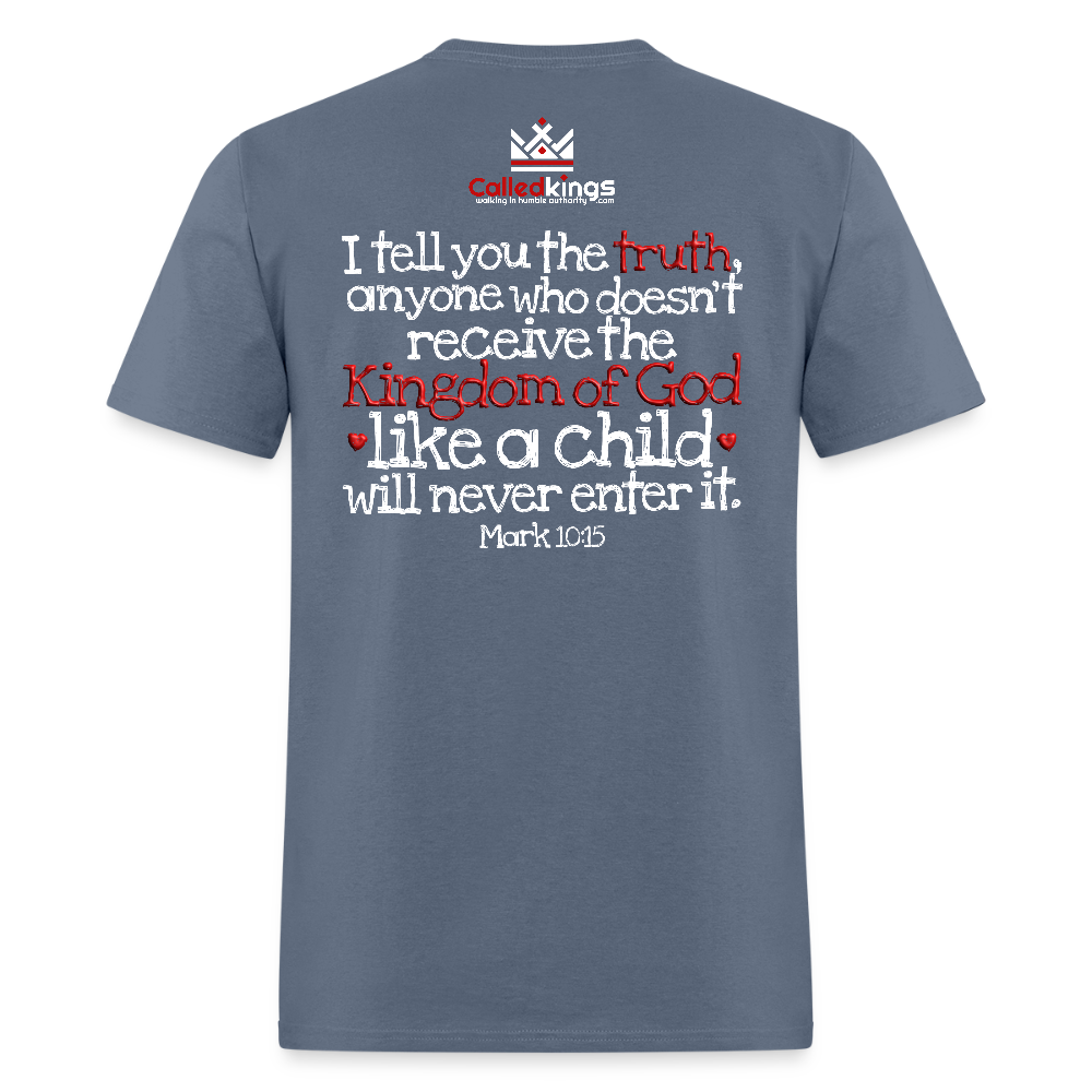 Childlike Faith - denim