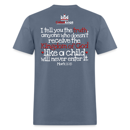 Childlike Faith - denim