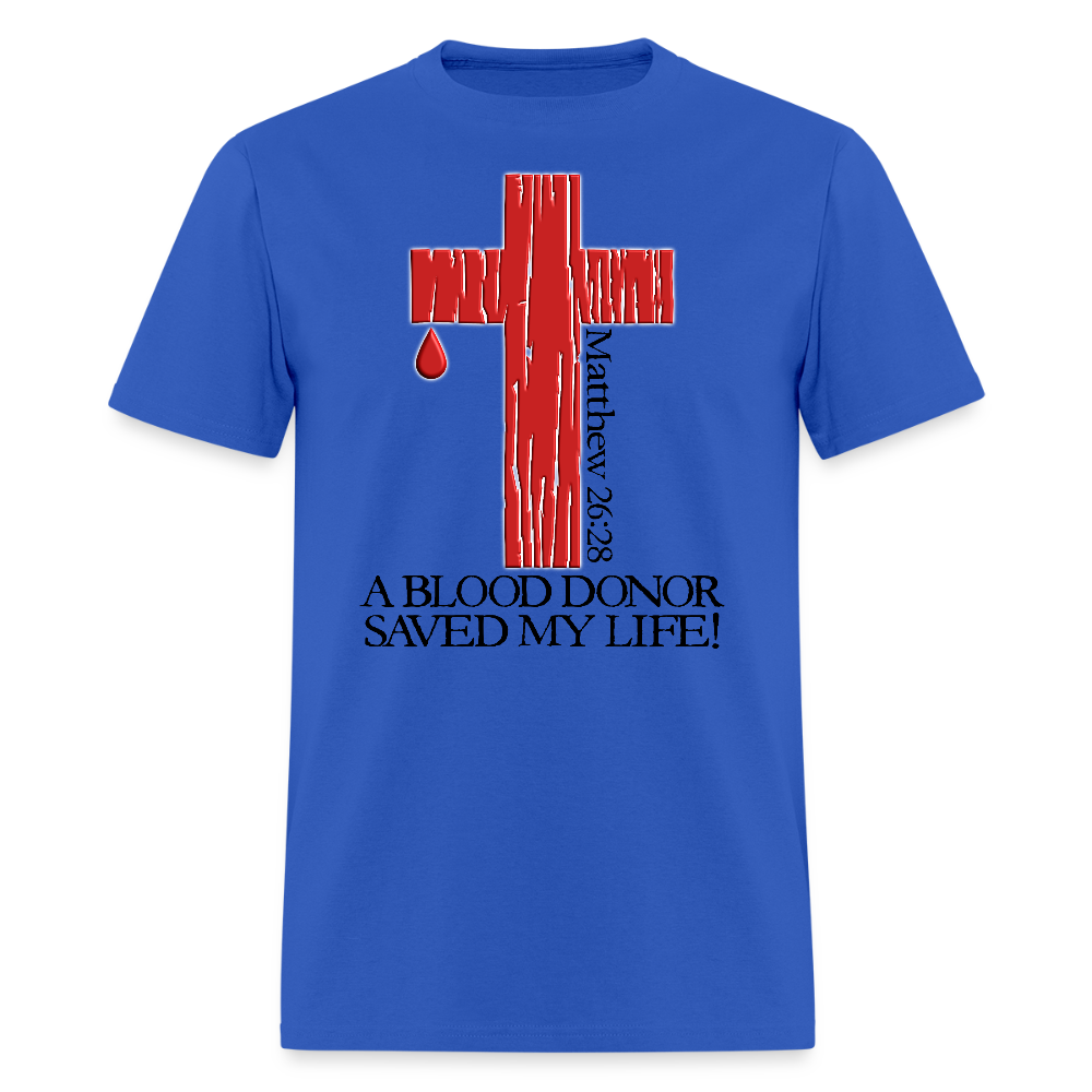 Blood Donor - royal blue