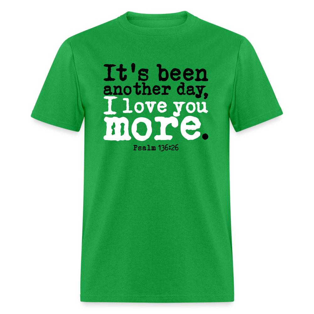 Another Day I Love You More - bright green