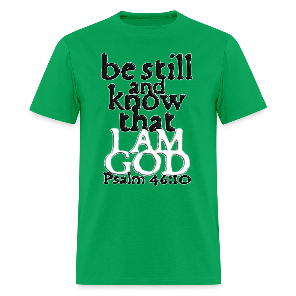 Be Still and Know - bright green