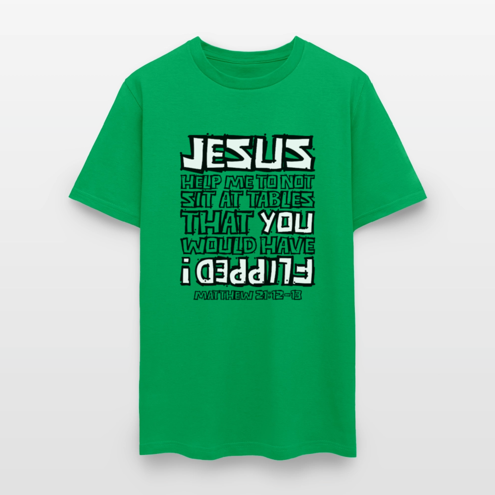 Jesus Flipped - bright green