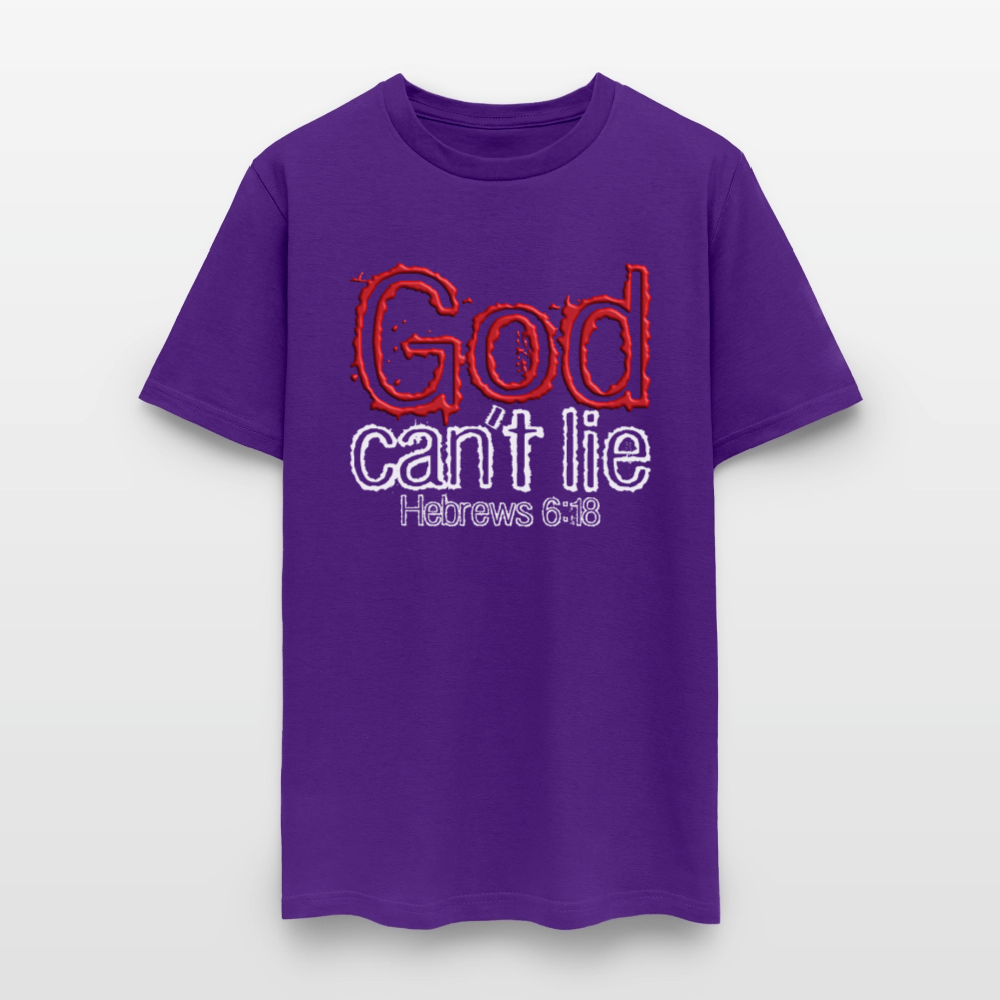 God Can't Lie - purple