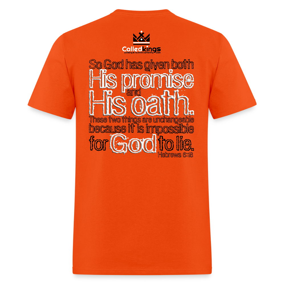 God Can't Lie - orange