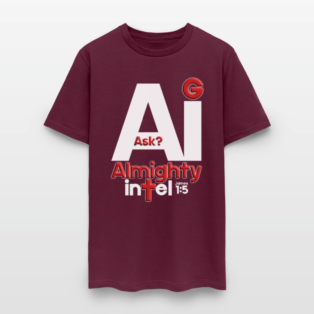 Ask Ai - burgundy