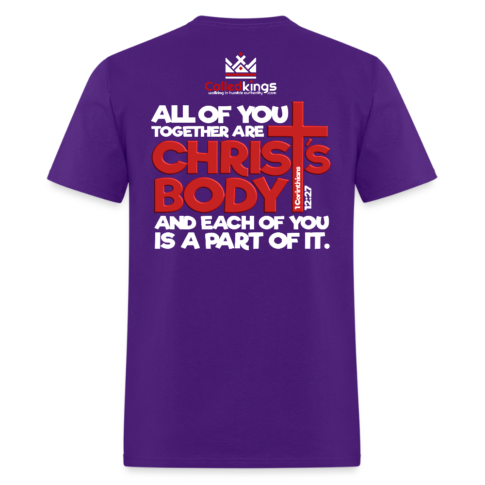 His Body His Choice - purple