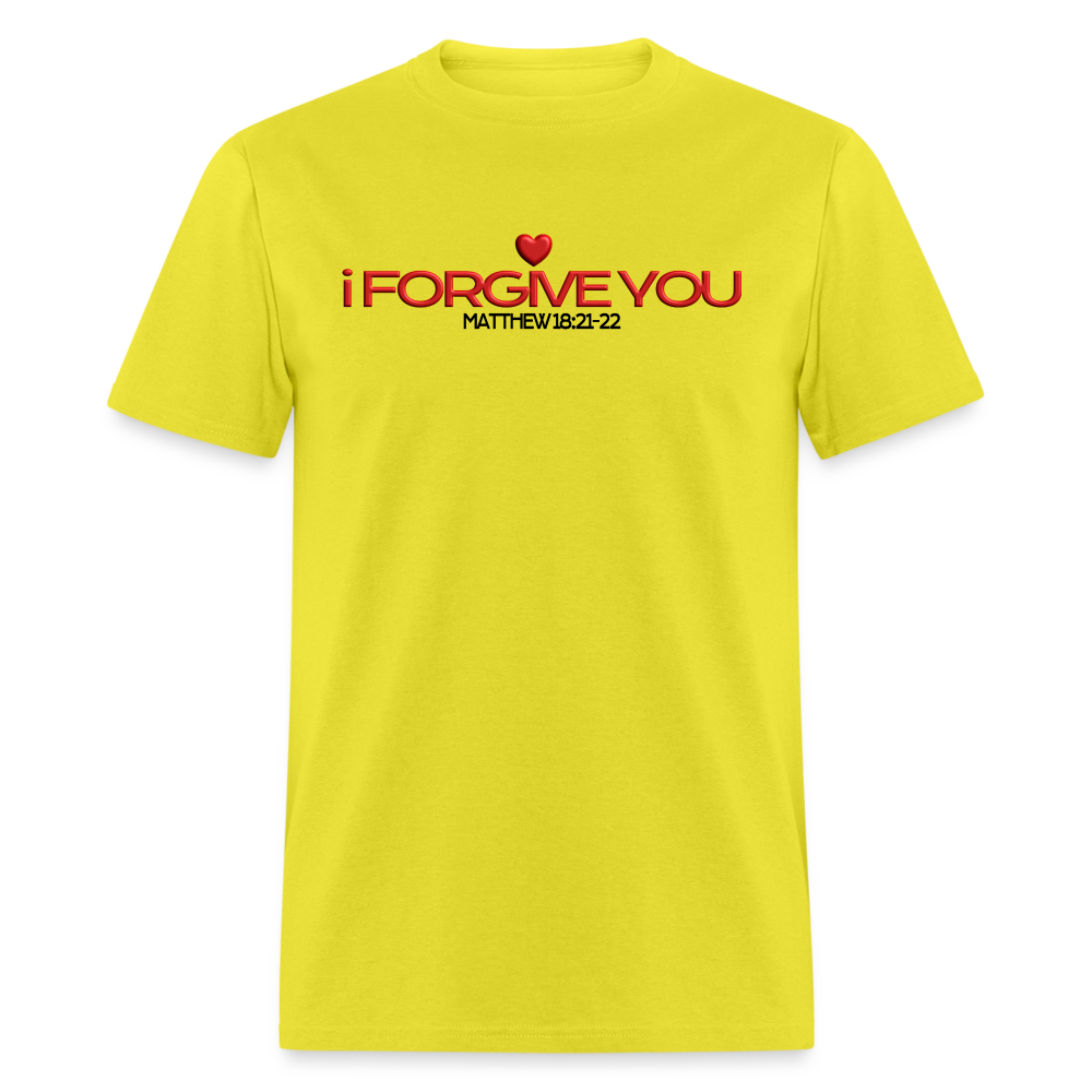 I Forgive You 70x7 - yellow