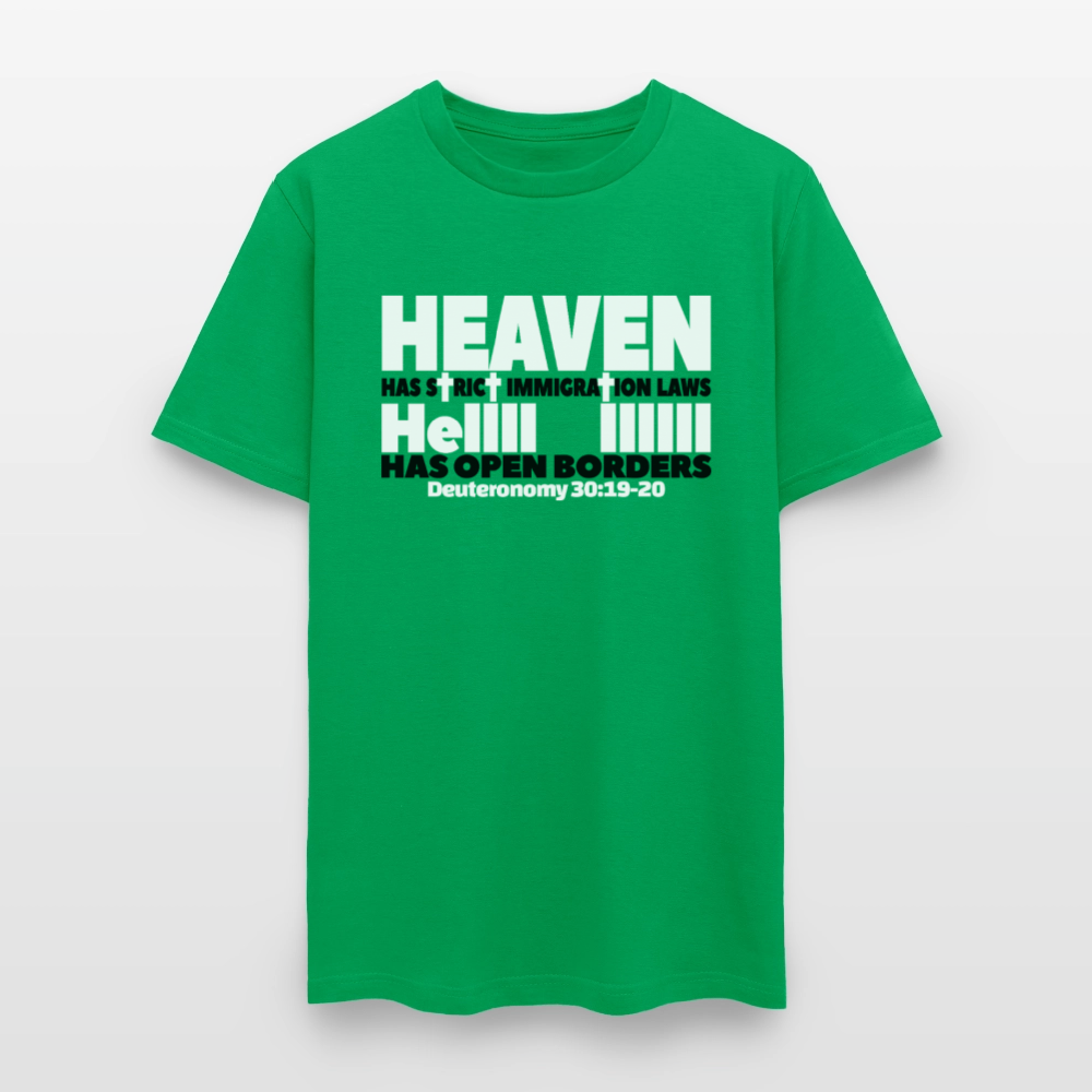 Heaven Has Strict Immigration Laws - bright green