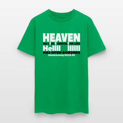 Heaven Has Strict Immigration Laws - bright green
