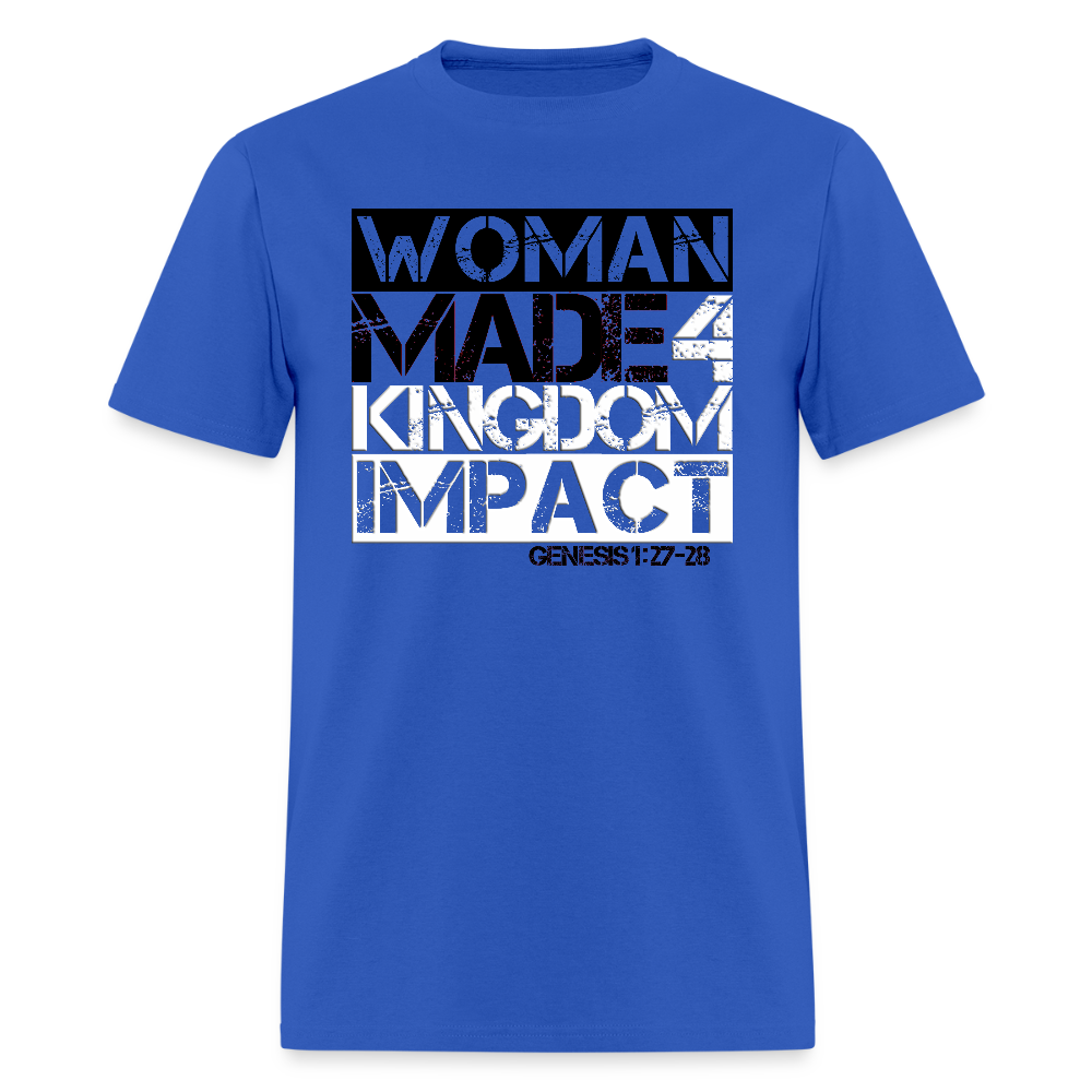 Woman Made 4 Kingdom Impact - royal blue