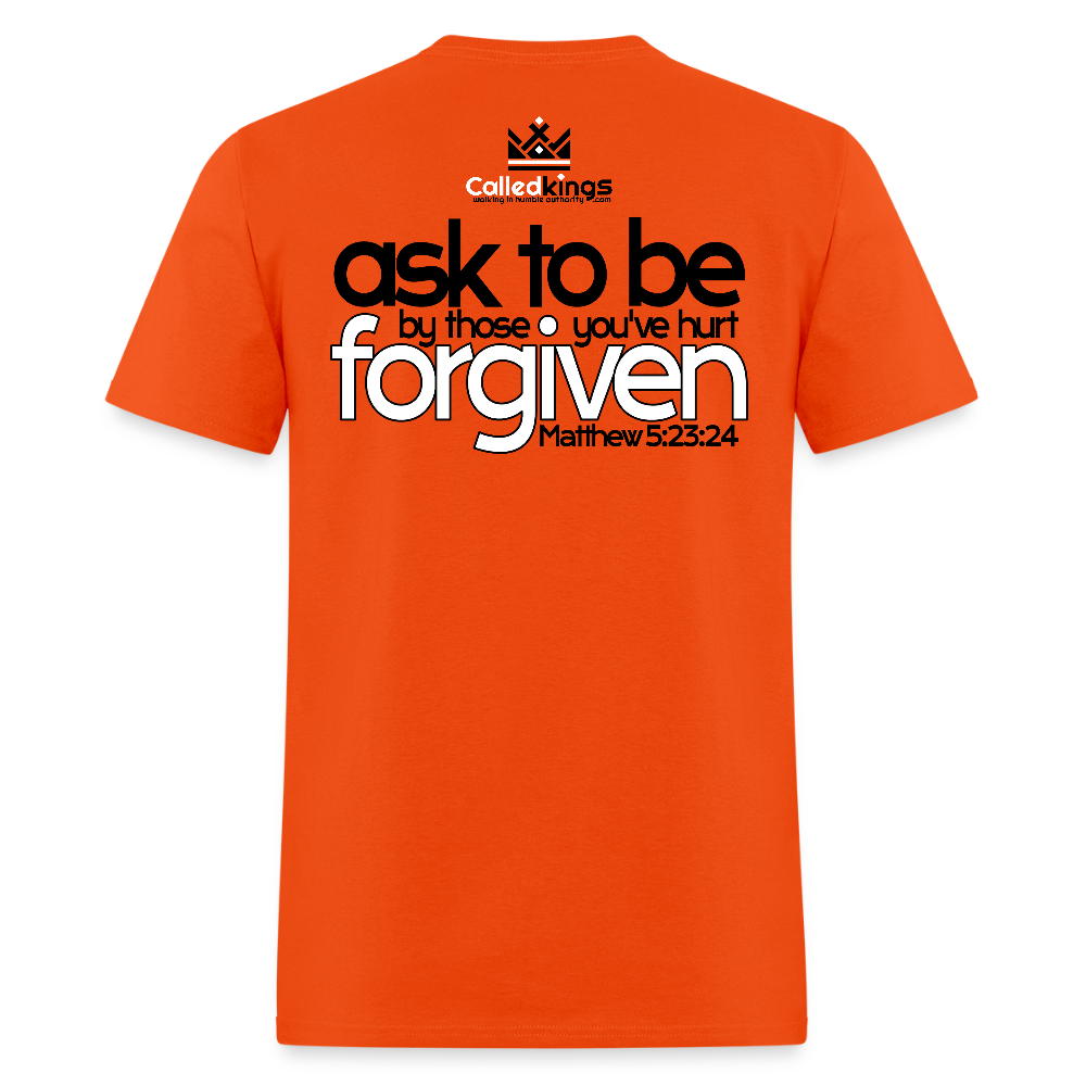 WTBSF? Ask to be Forgiven - orange