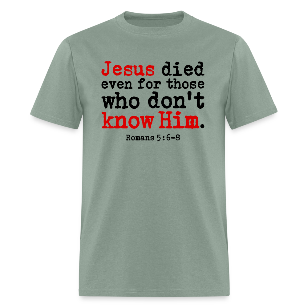 Jesus Died Even for Those Who Don't Know Him - sage