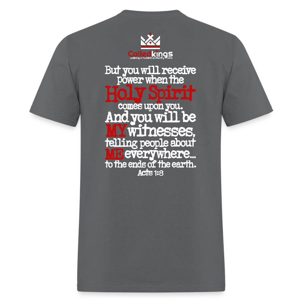 Church His Hands His Feet - charcoal