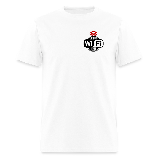 Jesus Strong Wireless Connection - white