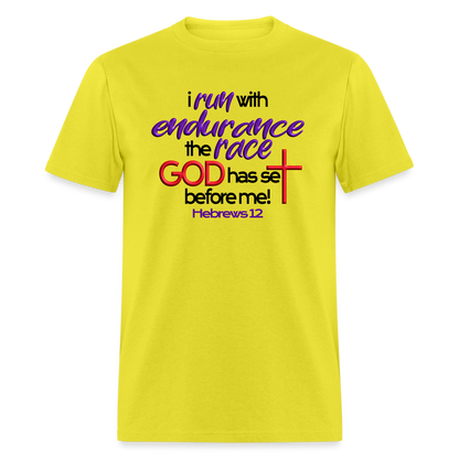 Run With Endurance - yellow