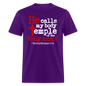 He Calls My Body Temple - purple