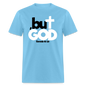 But God - aquatic blue
