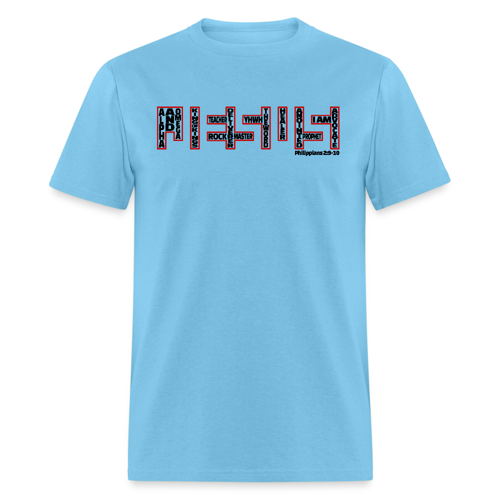 Jesus Name - aquatic blue