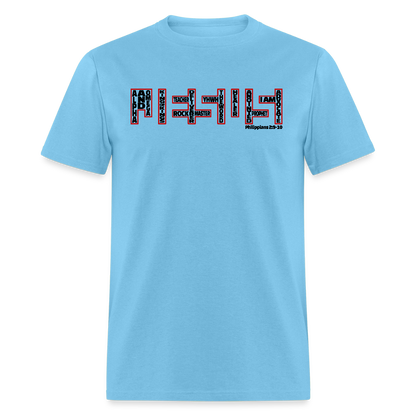 Jesus Name - aquatic blue