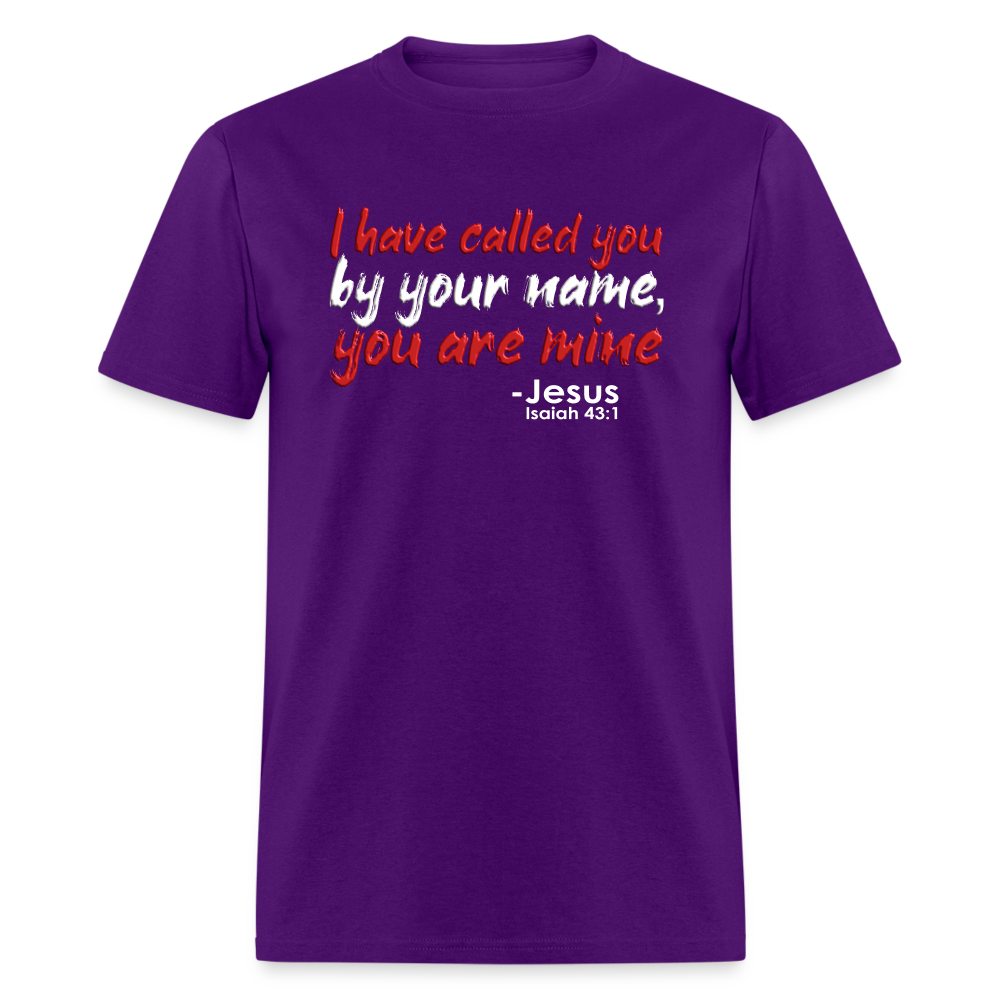 I Have Called You By Name - purple