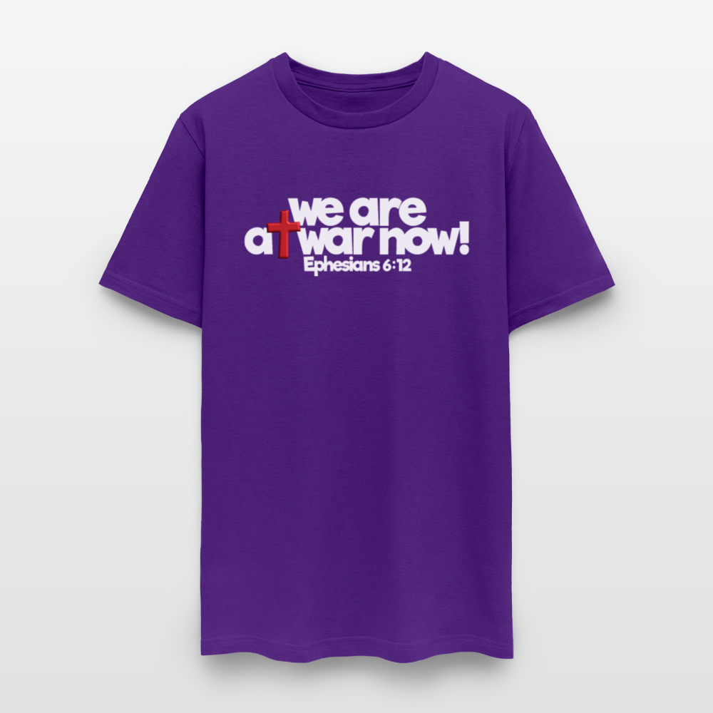 We Are At War Now! - purple