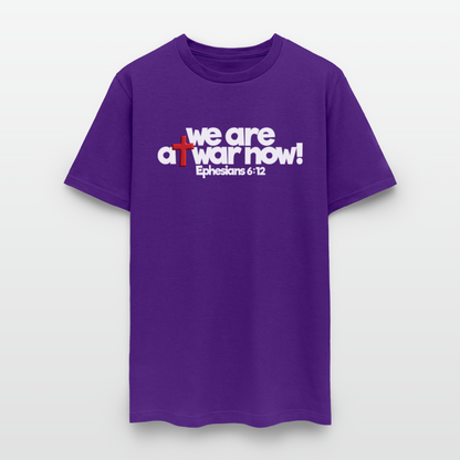 We Are At War Now! - purple