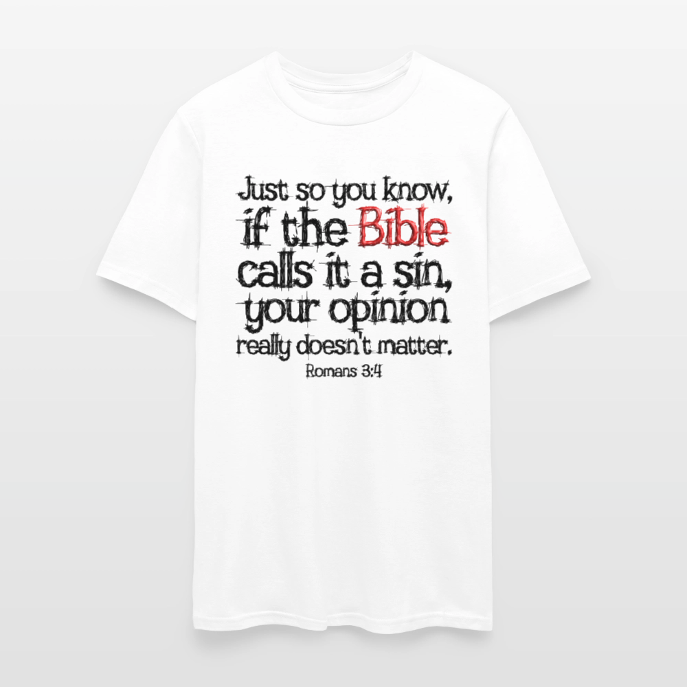 If the Bible Calls it a Sin - white