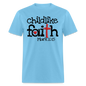 Childlike Faith - aquatic blue