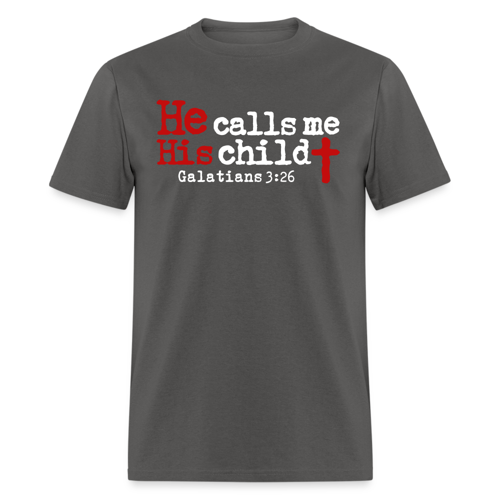 He Calls Me His Child - charcoal