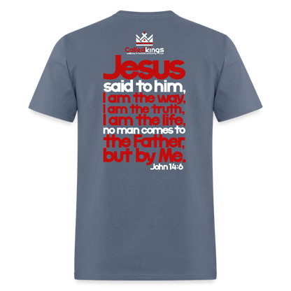 Jesus Is the Answer - denim