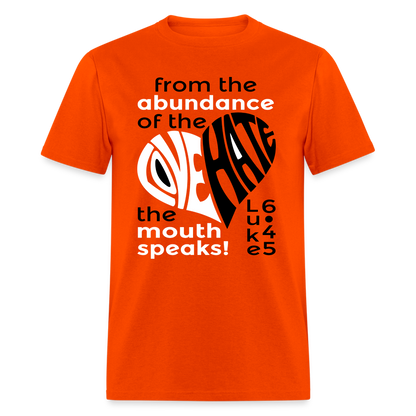 Abundance of Heart - orange
