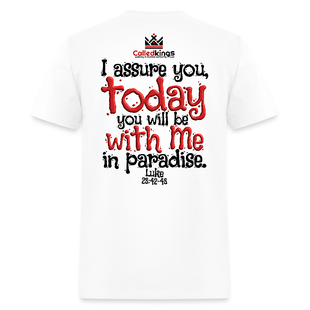 Jesus Remember Me - white