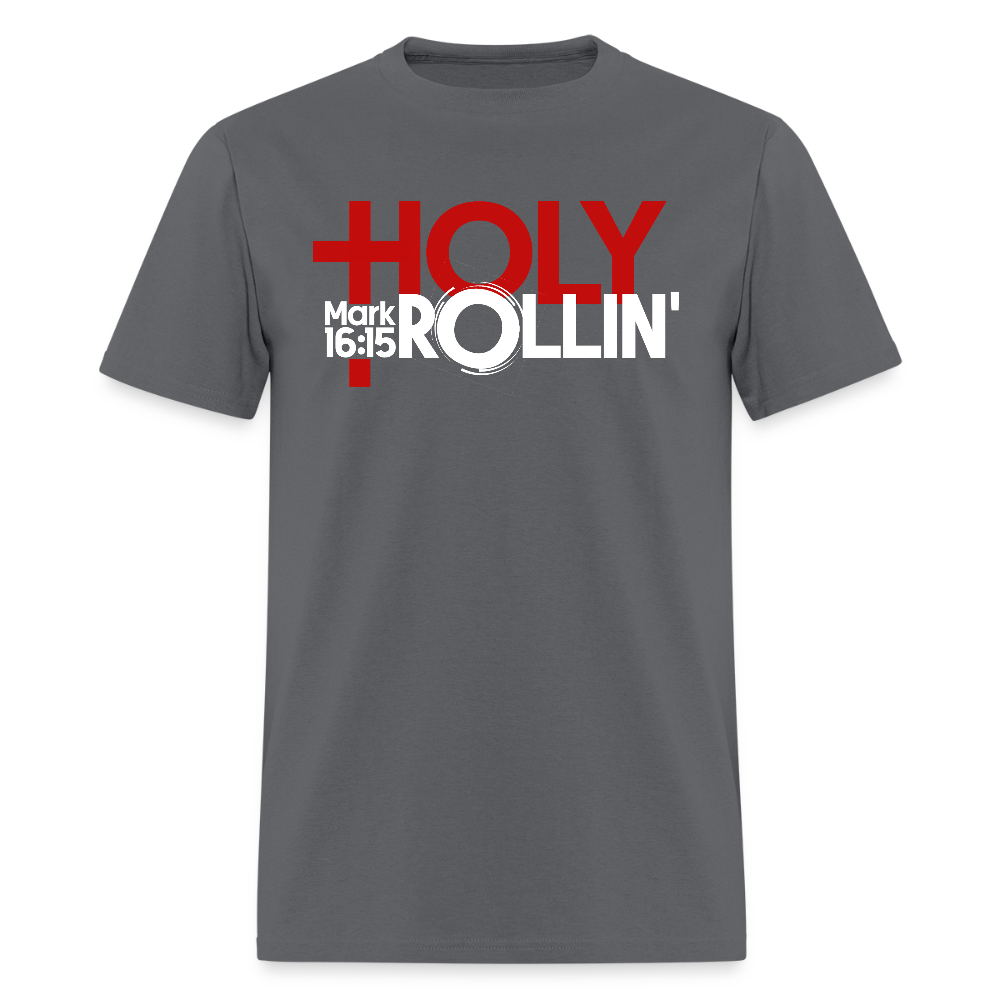 Holy Rollin' - charcoal