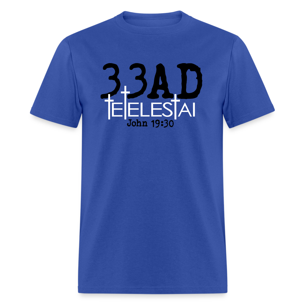 33AD Tetelestai - royal blue