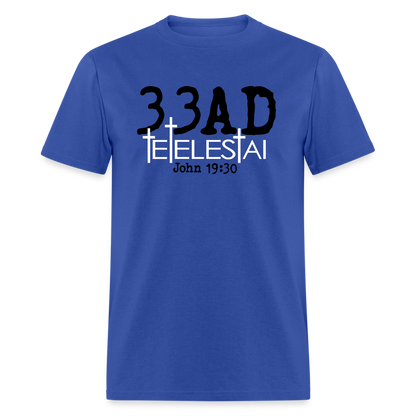 33AD Tetelestai - royal blue