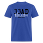 33AD Tetelestai - royal blue
