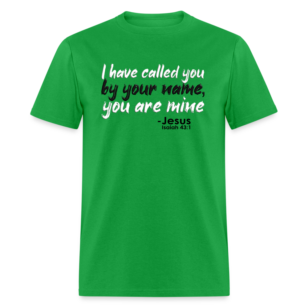 I Have Called You By Name - bright green